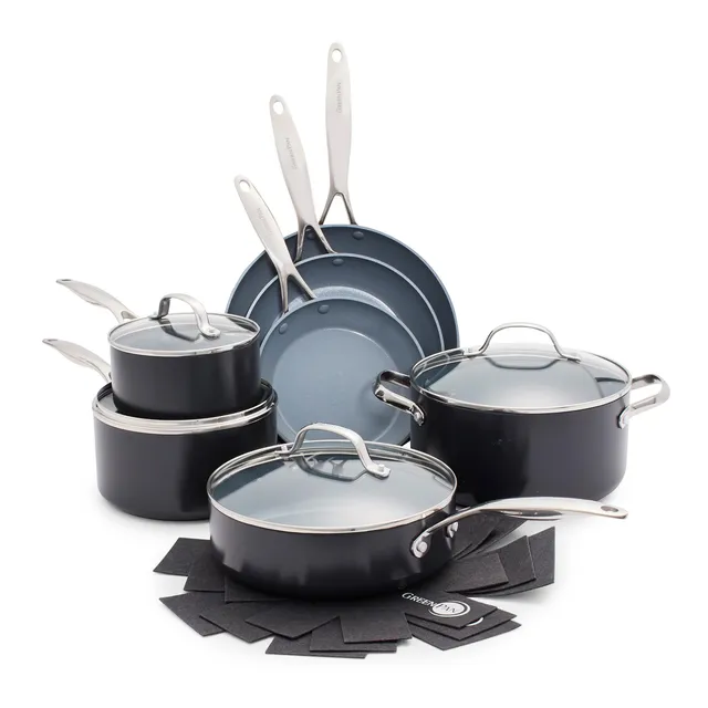 greenpan-valencia-pro-set-pentole-e-padelle-antiaderenti-in-ceramica-diamantata- image 1