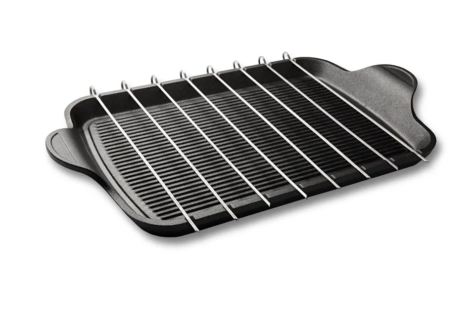 risoli-explora-piastra-brochette-grill-43x26-cm-con-8-spiedini-in-acciaio-allumi image 1