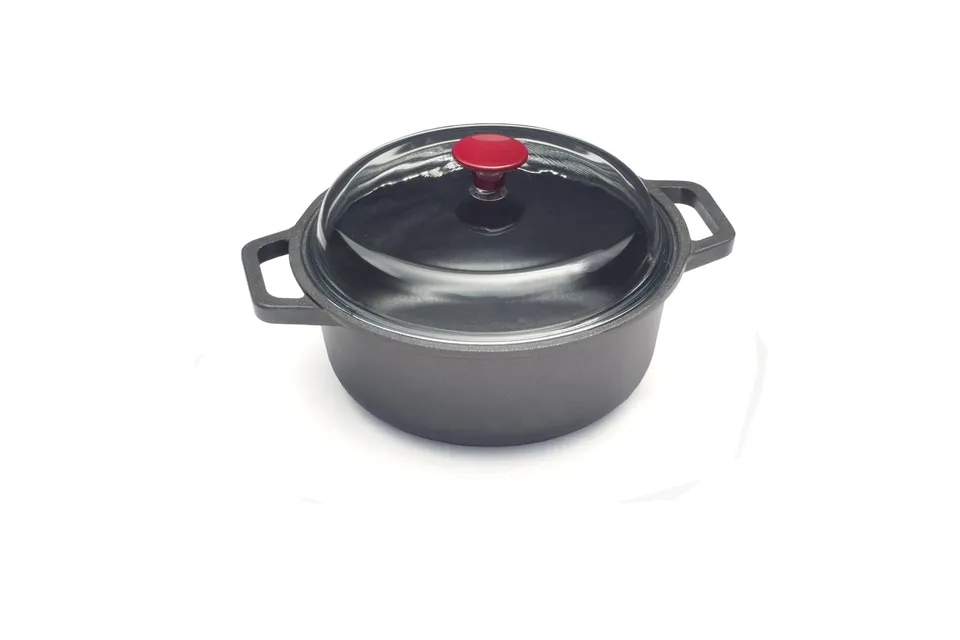 risoli-vinum-casseruola-antiaderente-20-cm-con-coperchio-in-vetro-borosilicato-a image 1