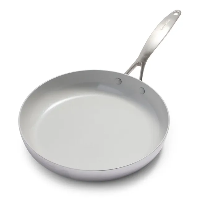 greenpan-venice-pro-tri-ply-padella-28-cm-antiaderente-ceramico-senza-pfas-accia image 1