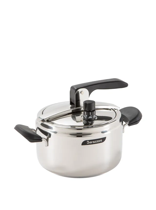 barazzoni-rapida-pentola-a-pressione-7-litri-22-cm-in-acciaio-inox-18-10-con-dua image 1