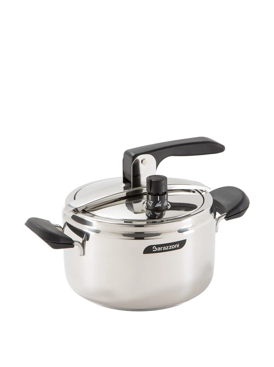 barazzoni-rapida-pentola-a-pressione-7-litri-22-cm-in-acciaio-inox-18-10-con-dua image 1