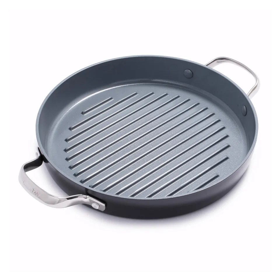 greenpan-valencia-pro-padella-grill-rotonda-28-cm-ceramica-anodizzata-dura-senza image 1