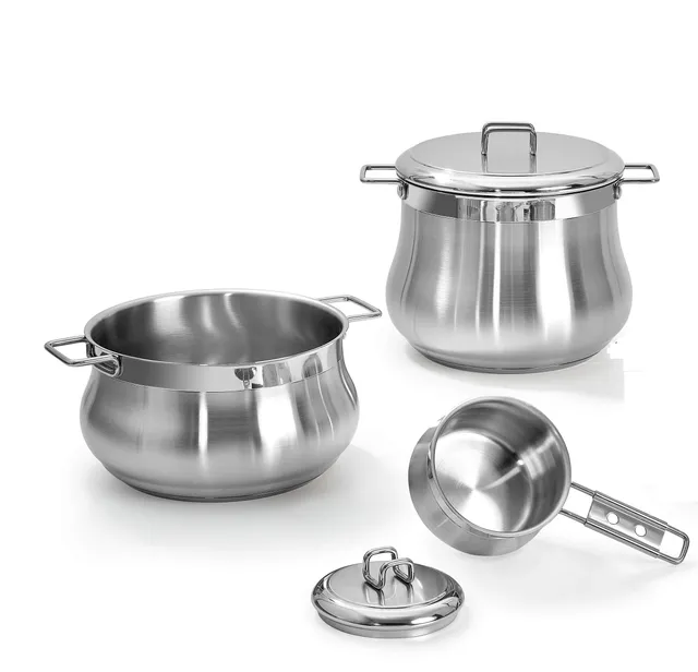barazzoni-tummy-batteria-5-pezzi-in-acciaio-inox-18-10-made-in-italy-fondo-tripl image 1