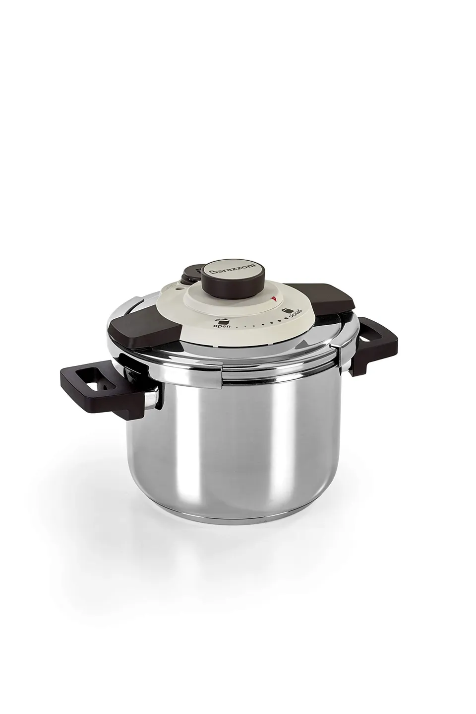 barazzoni-dual-system-facile-pentola-a-pressione-6-litri-22-cm-acciaio-inox-18-1 image 1