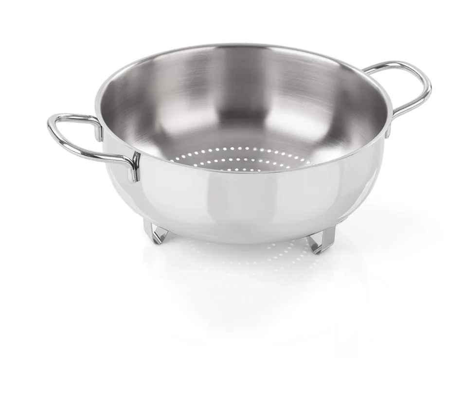 barazzoni-gli-speciali-colapasta-22-cm-acciaio-inox-18-10-maniglie-tubolari-made image 1