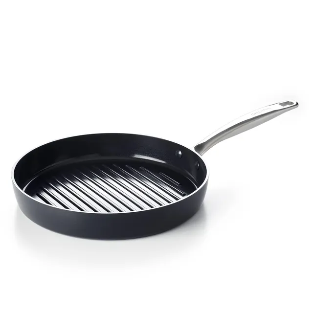 greenpan-prime-midnight-bistecchiera-in-alluminio-anodizzato-con-antiaderente-ce image 1