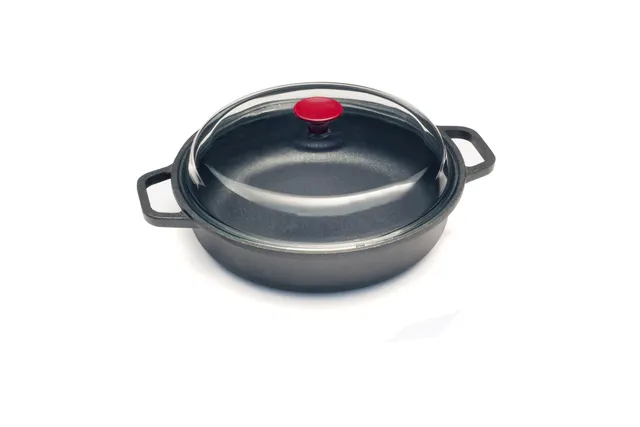 risoli-vinum-tegame-antiaderente-20-cm-con-coperchio-in-vetro-borosilicato-allum image 1
