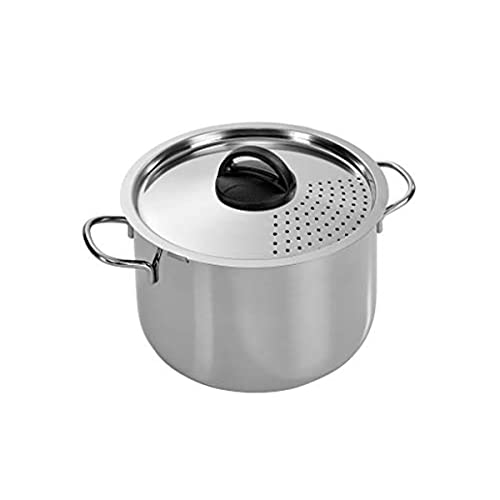 barazzoni-scola-veloce-22-cm-pentola-scolapasta-3-in-1-acciaio-inox-18-10-made-i image 5