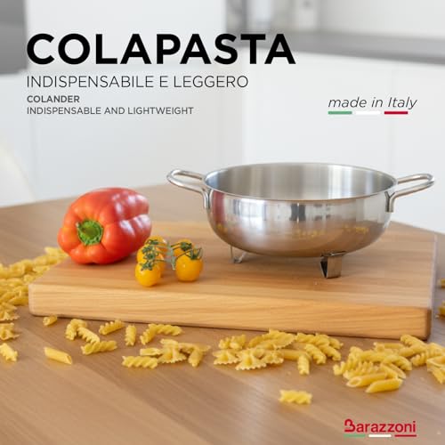 barazzoni-gli-speciali-colapasta-22-cm-acciaio-inox-18-10-maniglie-tubolari-made image 7