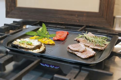 risoli-explora-dualgrill-piastra-grill-30x22-5-cm-a-due-zone-in-alluminio-fuso-r image 5