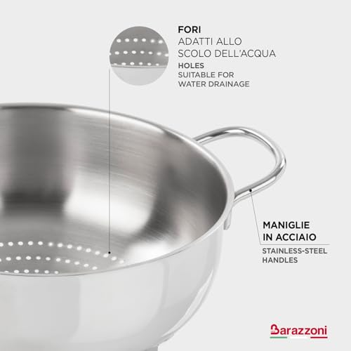 barazzoni-gli-speciali-colapasta-22-cm-acciaio-inox-18-10-maniglie-tubolari-made image 8