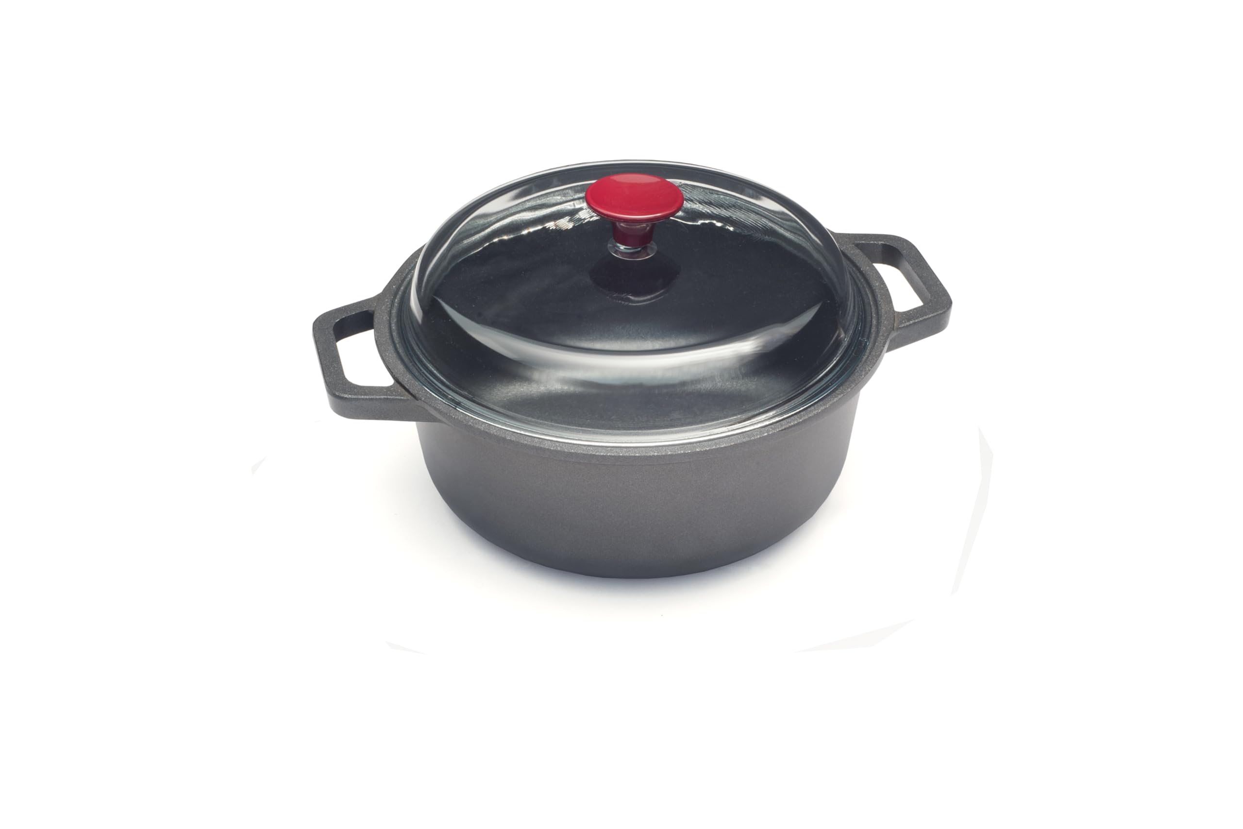 risoli-vinum-casseruola-antiaderente-20-cm-con-coperchio-in-vetro-borosilicato-a image 1