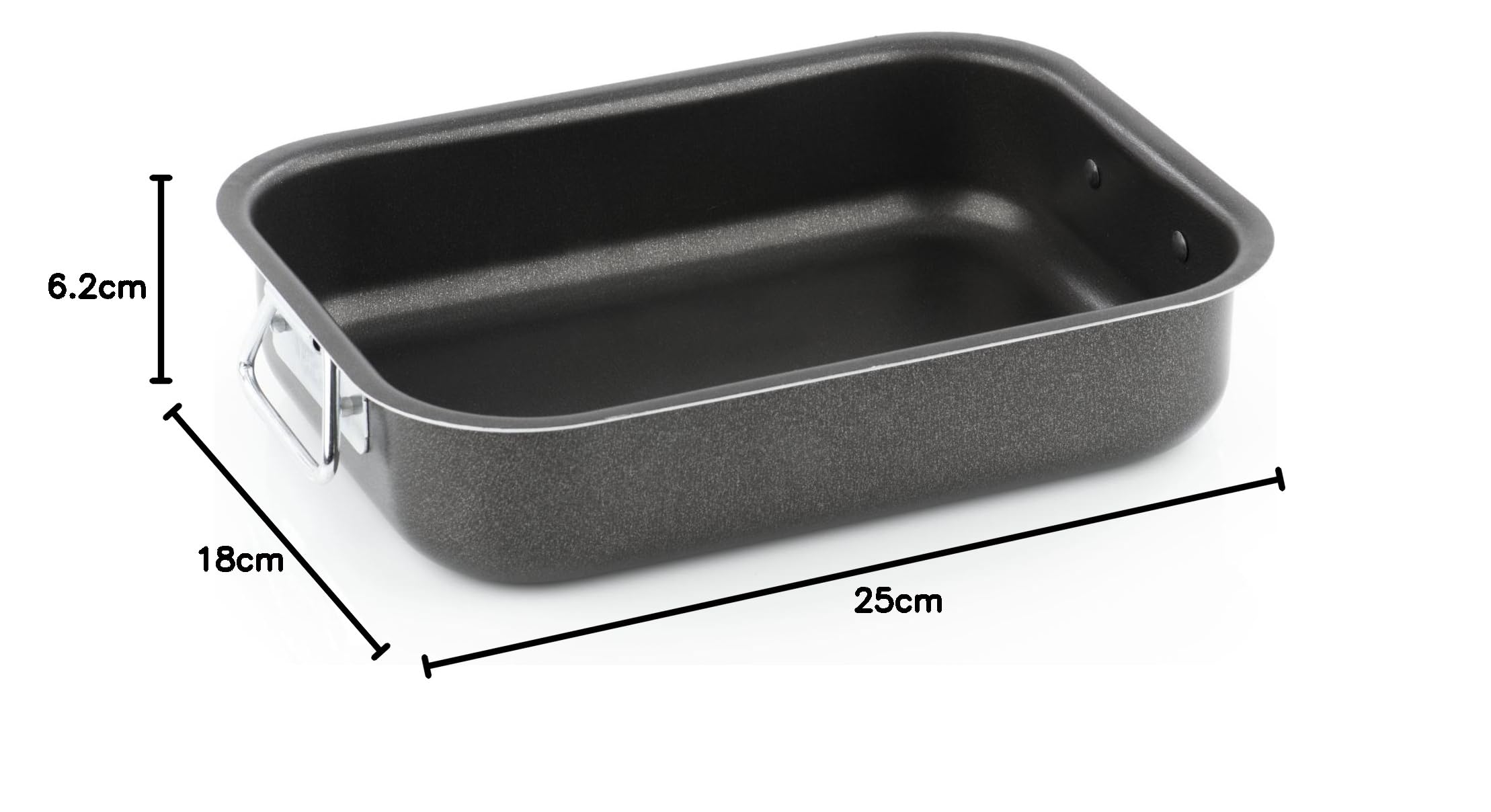 barazzoni-rostiera-lasagnera-25x18-cm-alluminio-rivestito-nero-made-in-italy image 5