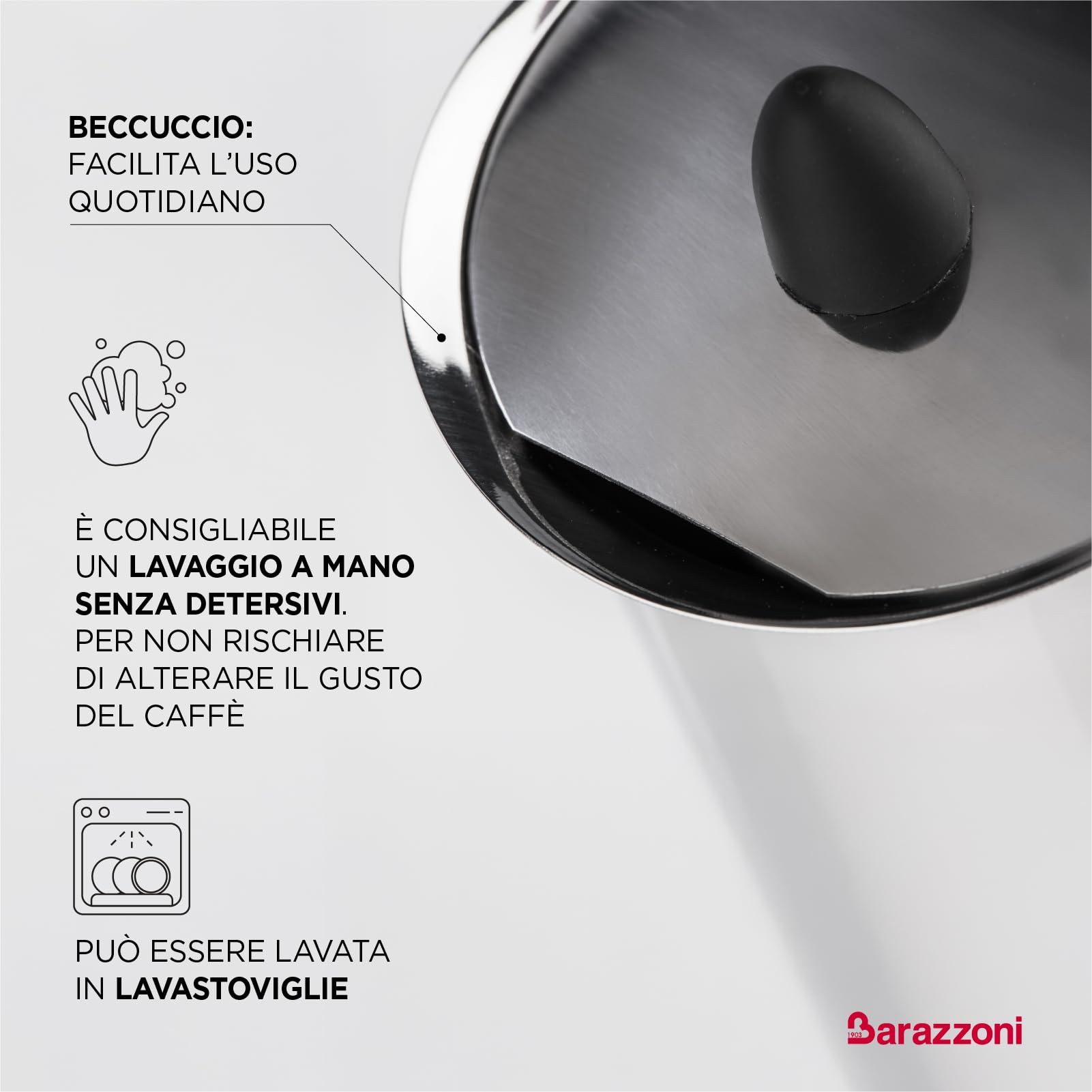 barazzoni-caffettiera-inox-2-tazze-certificata-aicaf-acciaio-inox-18-10-induzion image 4