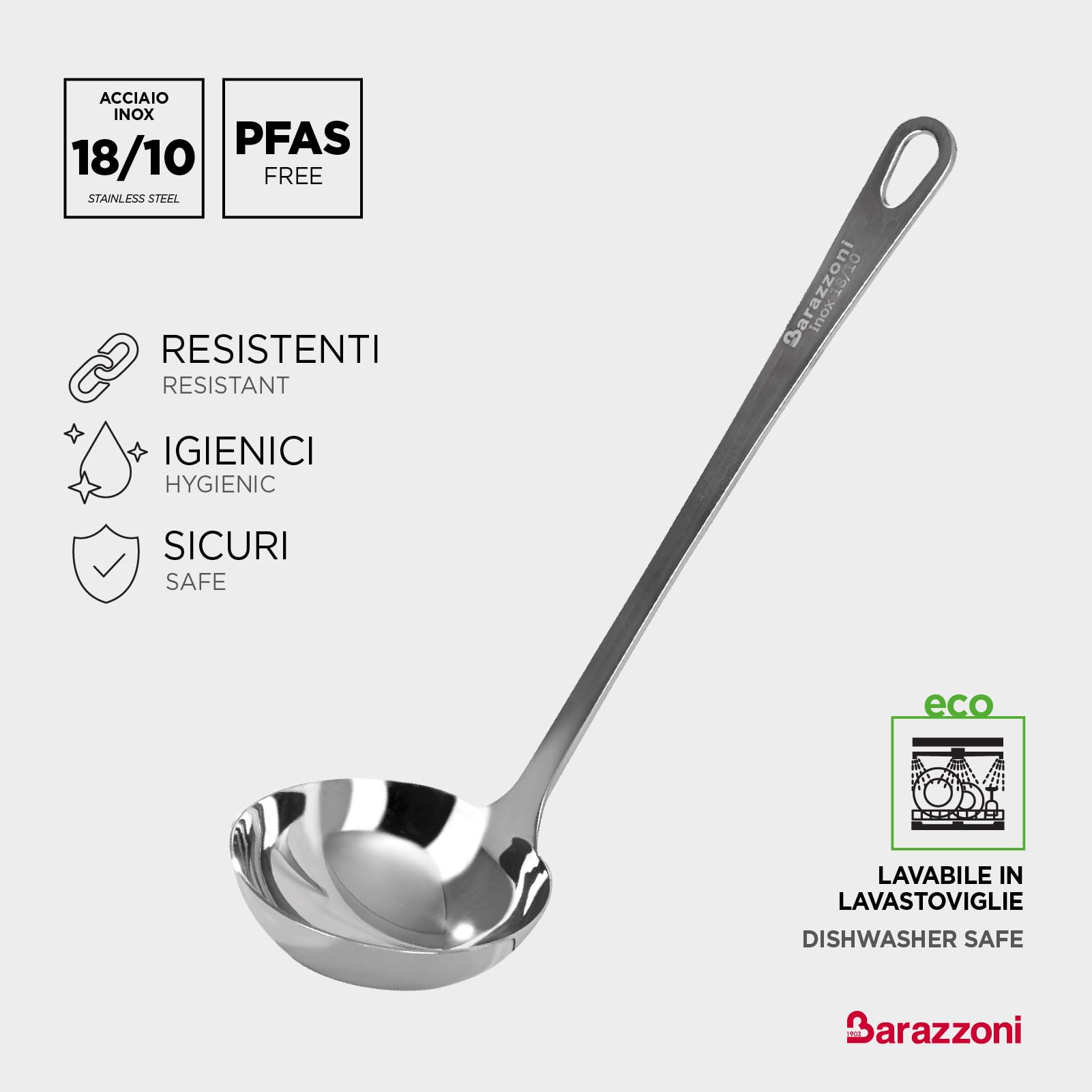 barazzoni-set-mestoli-6-pezzi-acciaio-inox-18-10-gli-indispensabili-in-cucina-pf image 4