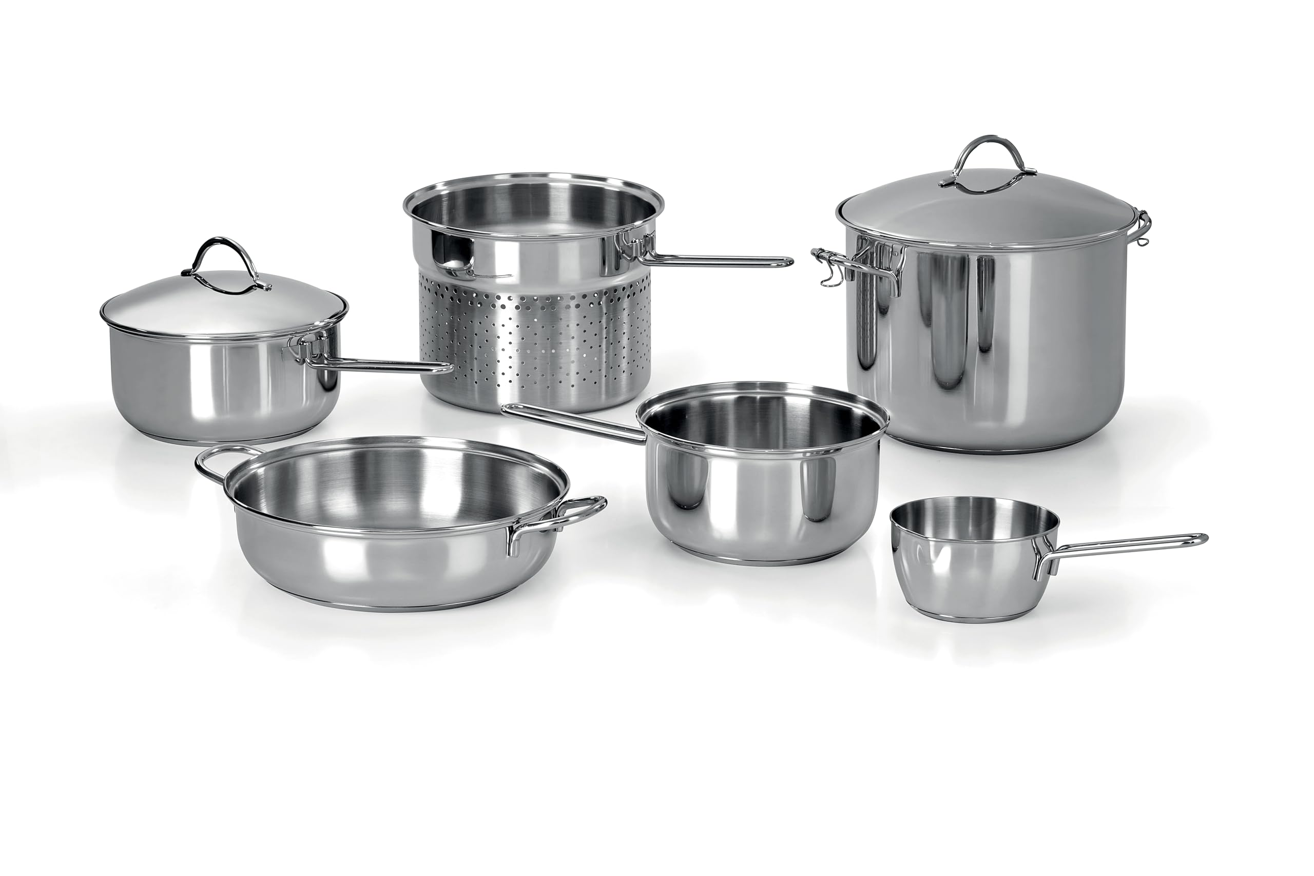 barazzoni-set-camping-camper-8-pezzi-salvaspazio-batteria-cucina-in-acciaio-inox image 2
