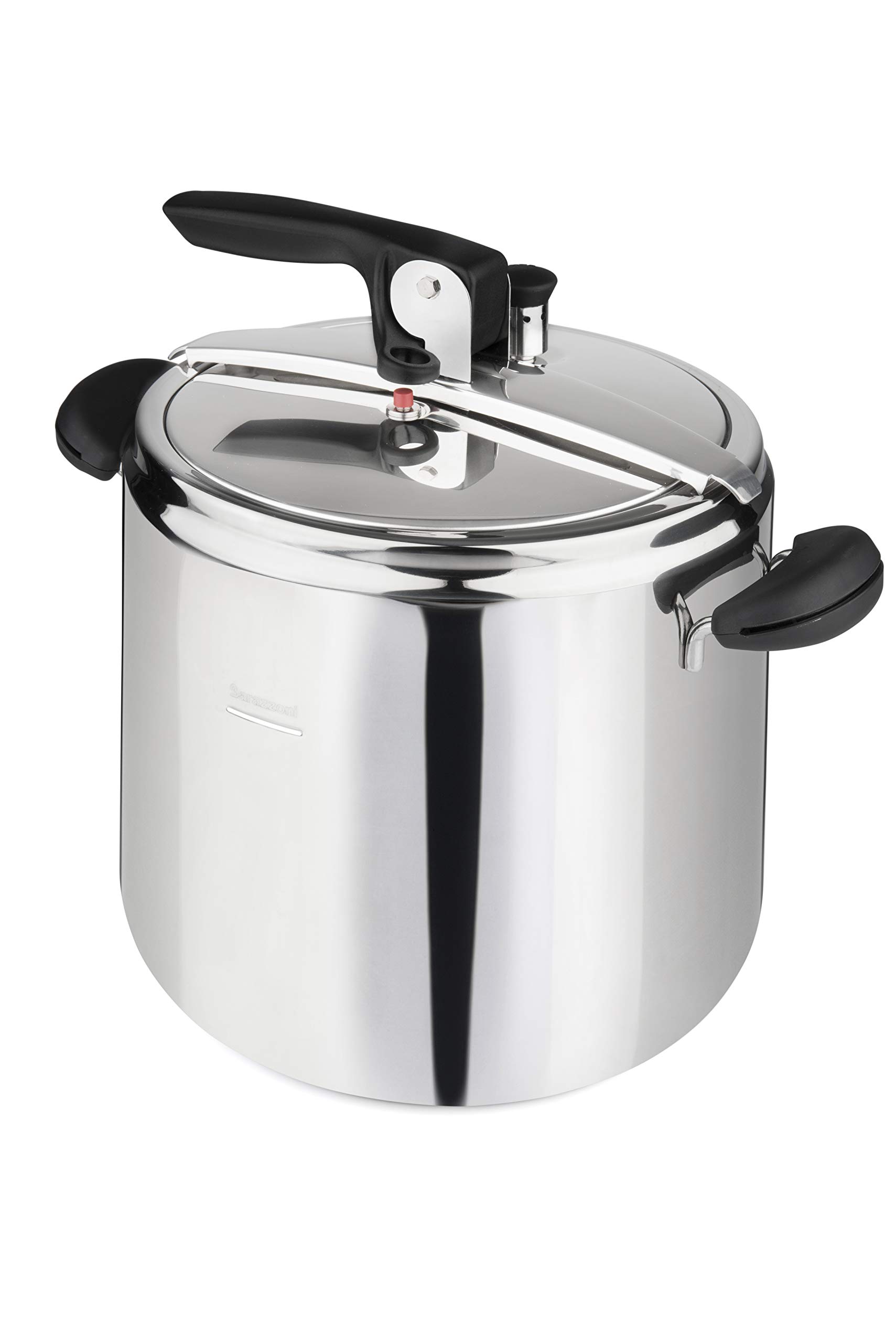 barazzoni-amelia-pentola-a-pressione-26-cm-12-lt-acciaio-inox-18-10-triplo-fondo image 1