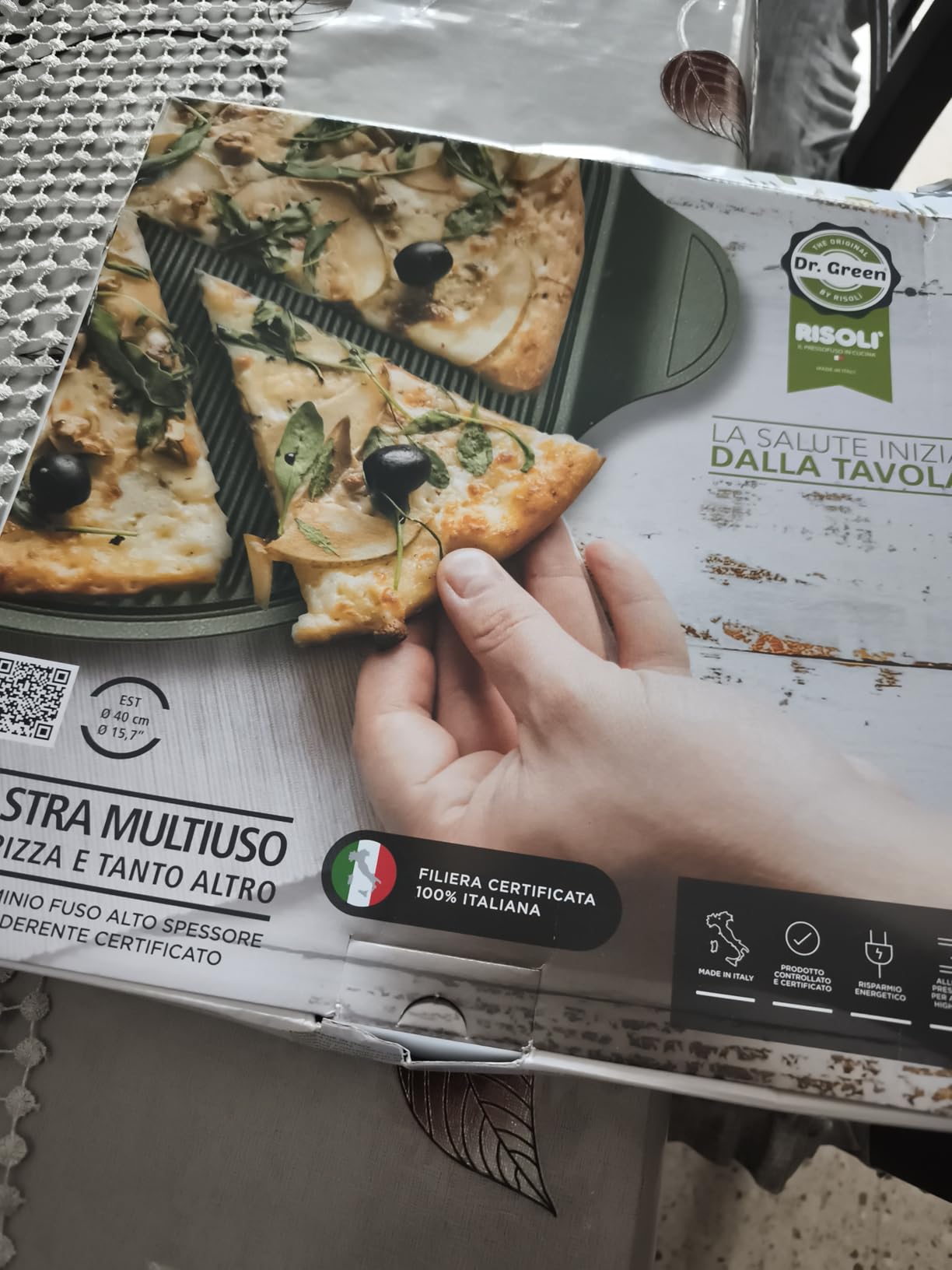 Pizza da forno come quella del pizzaiolo