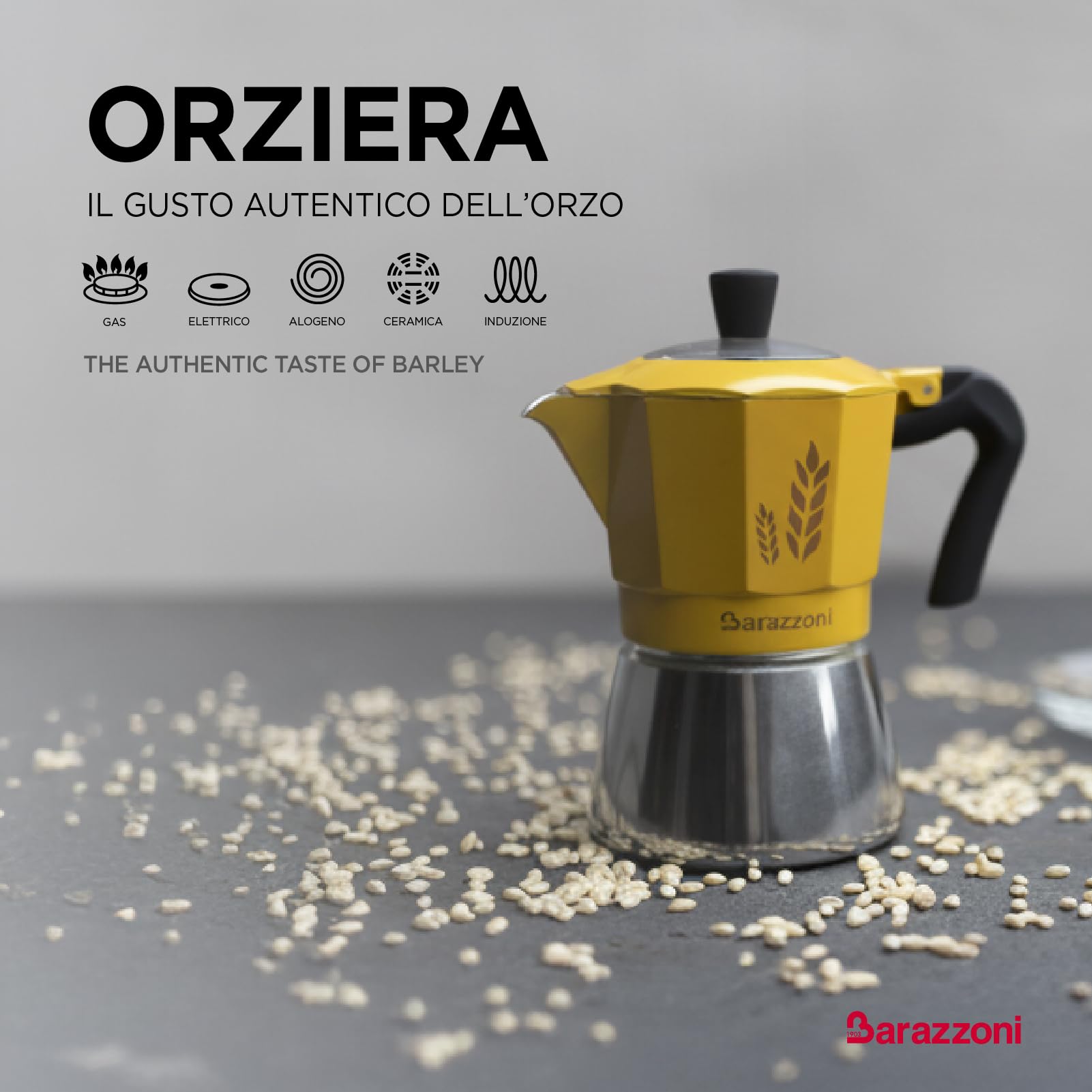 barazzoni-orziera-2-tazze-caldaia-bimetallo-acciaio-alluminio-per-caff-d-orzo-ce image 2