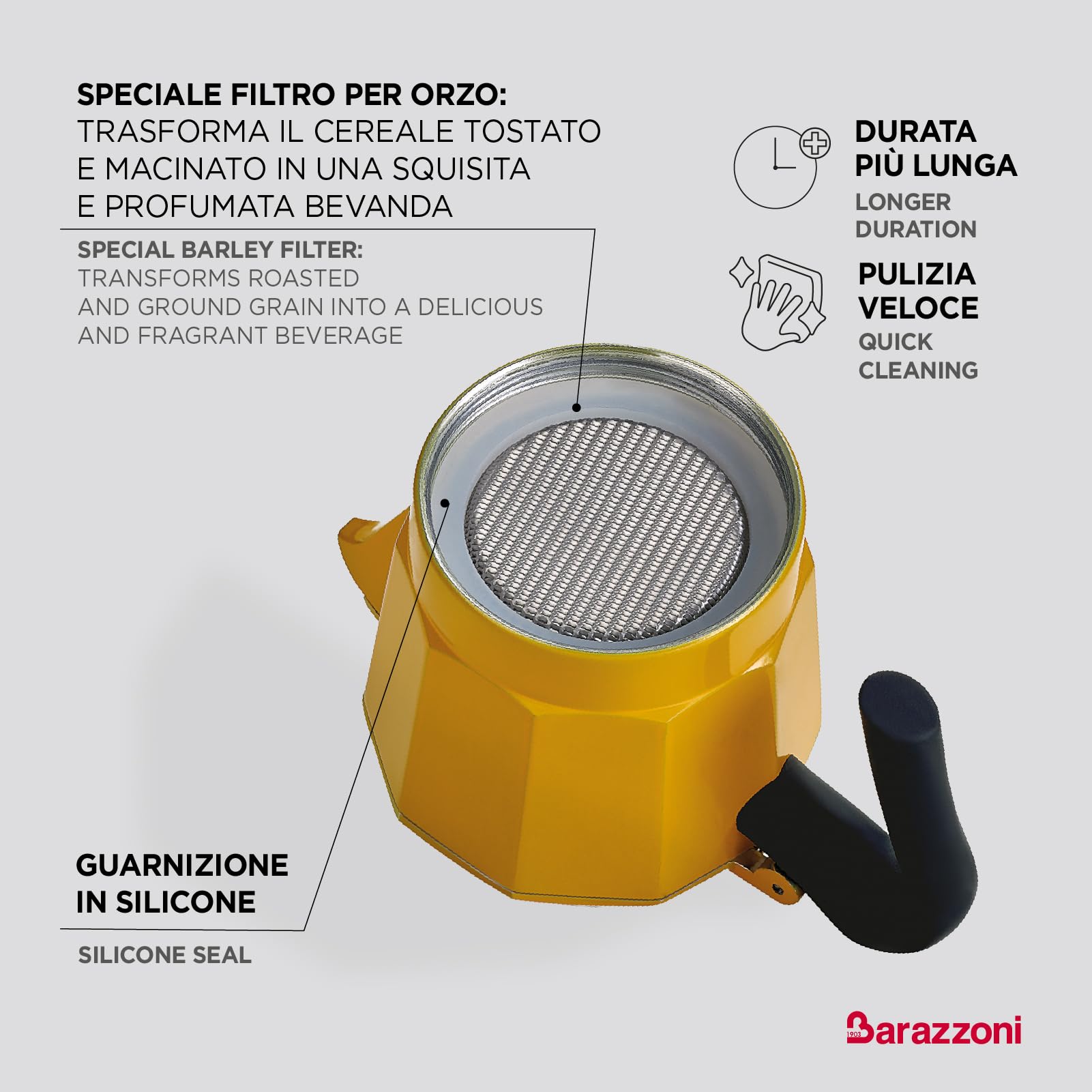 barazzoni-orziera-2-tazze-caldaia-bimetallo-acciaio-alluminio-per-caff-d-orzo-ce image 5