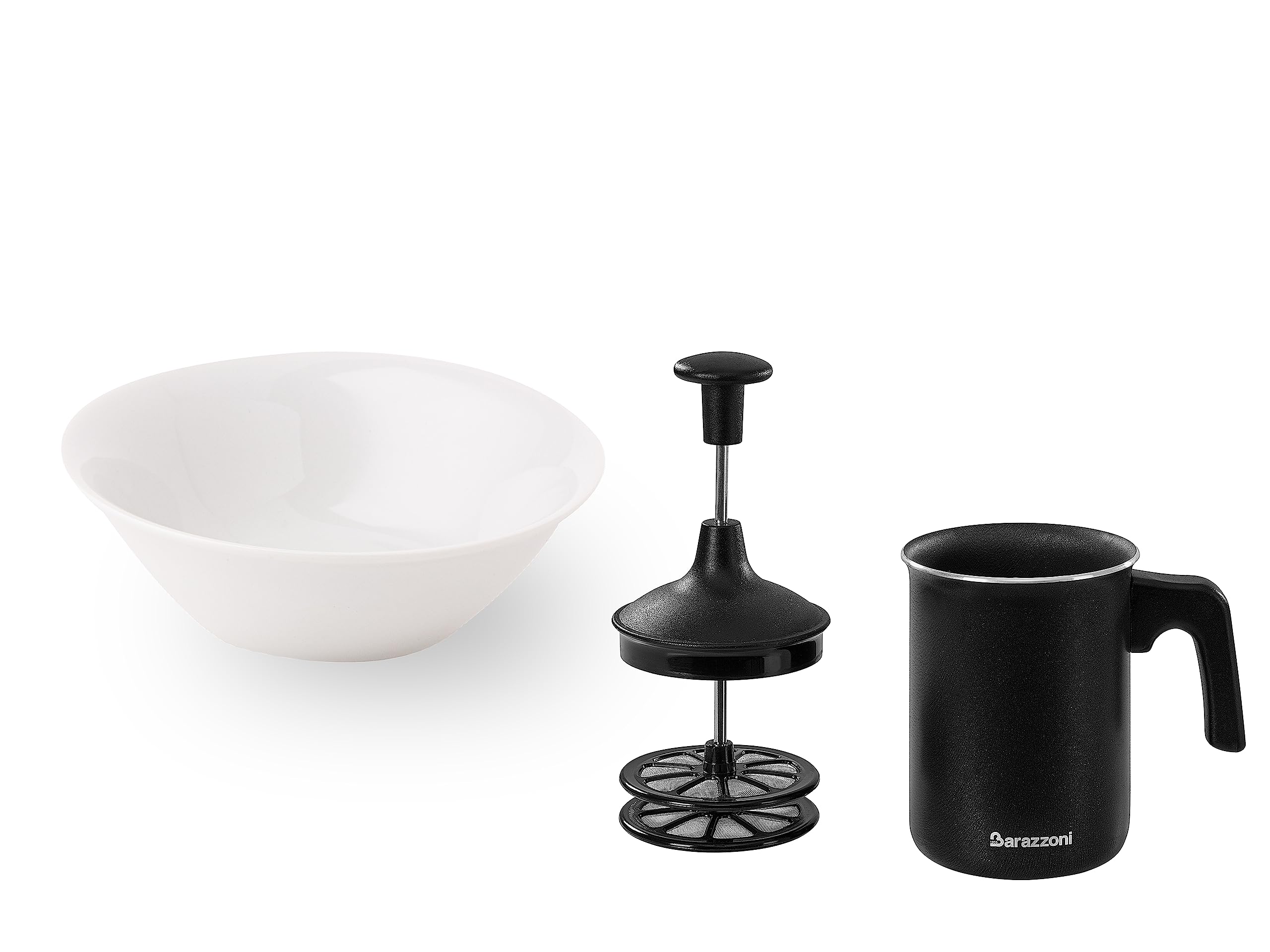 barazzoni-set-colazione-4-tazze-cereali-e-montalatte-manuale-stoviglie-da-colazi image 1