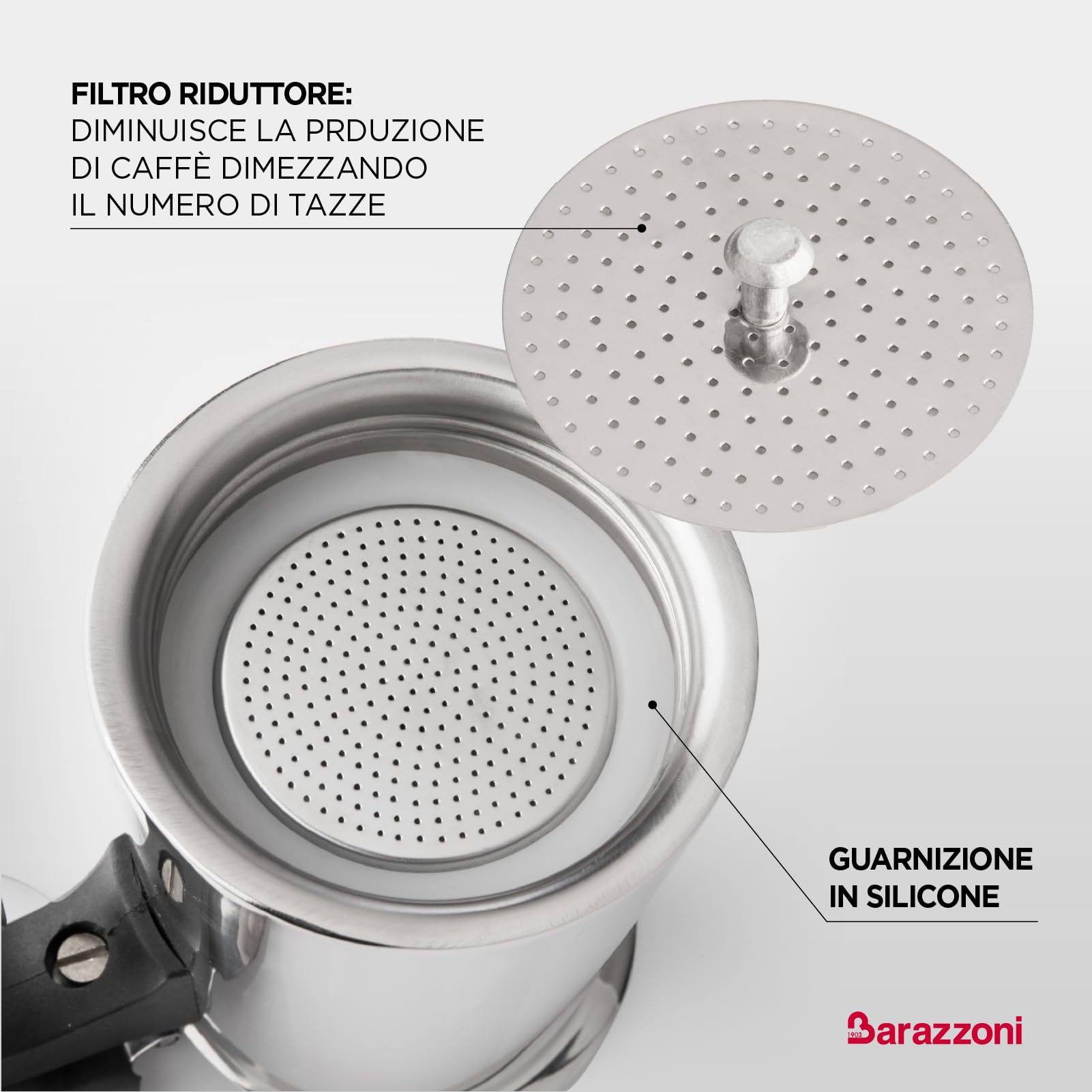 barazzoni-caffettiera-inox-2-tazze-certificata-aicaf-acciaio-inox-18-10-induzion image 6