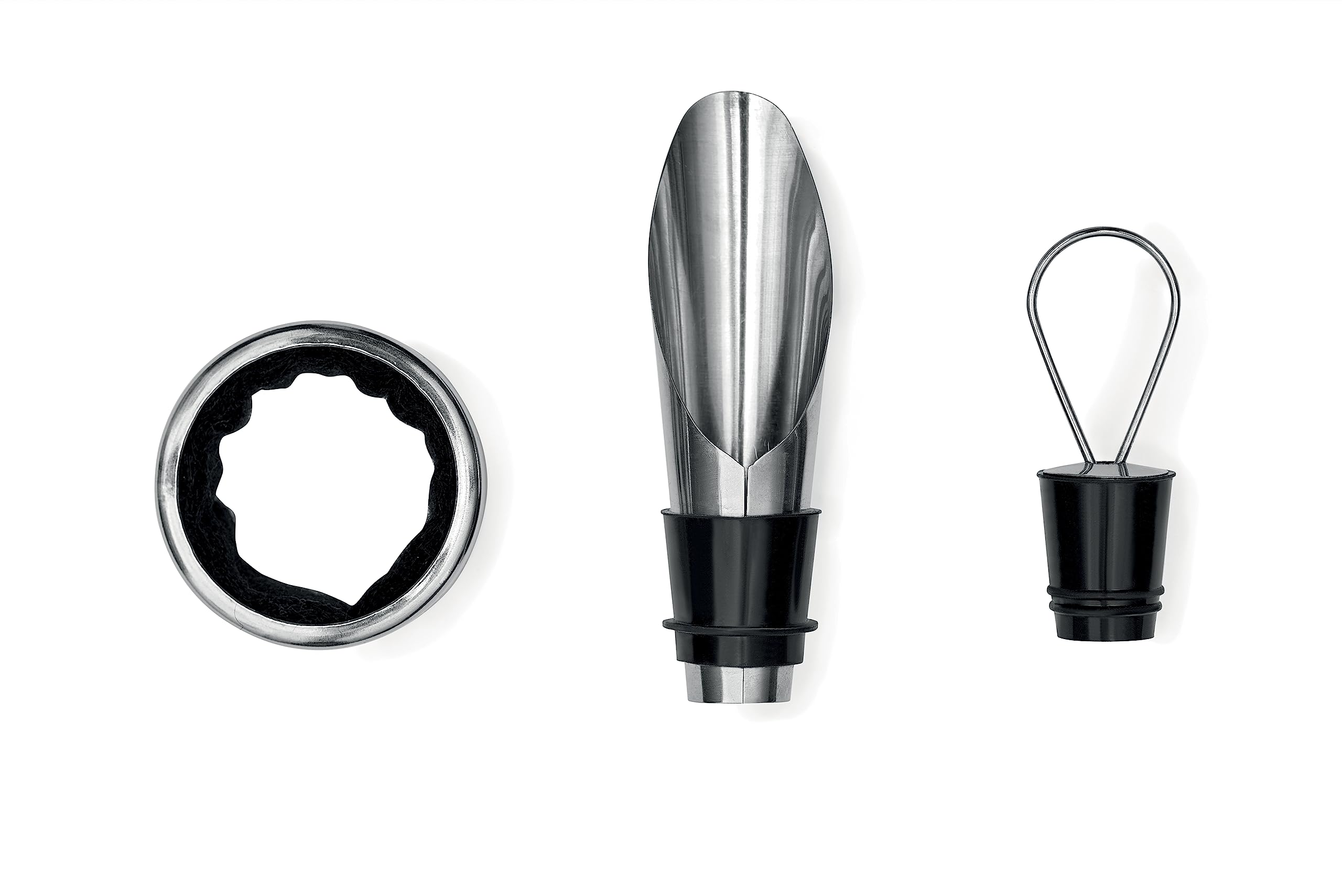 barazzoni-set-vino-basic-2-pezzi-cavatappi-professionale-a-leva-e-salvagoccia-pe image 4