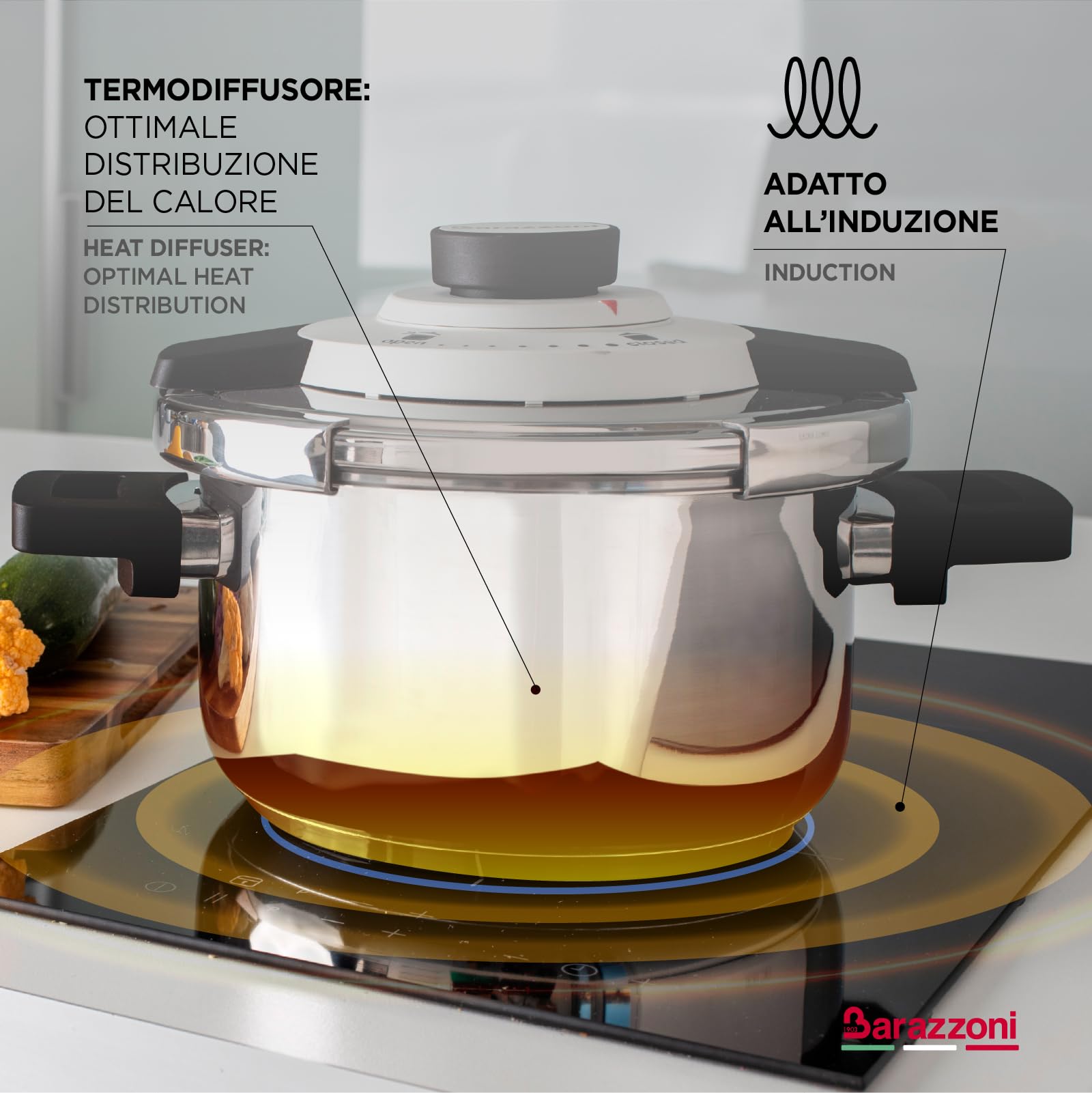 barazzoni-dual-system-facile-pentola-a-pressione-6-litri-22-cm-acciaio-inox-18-1 image 4