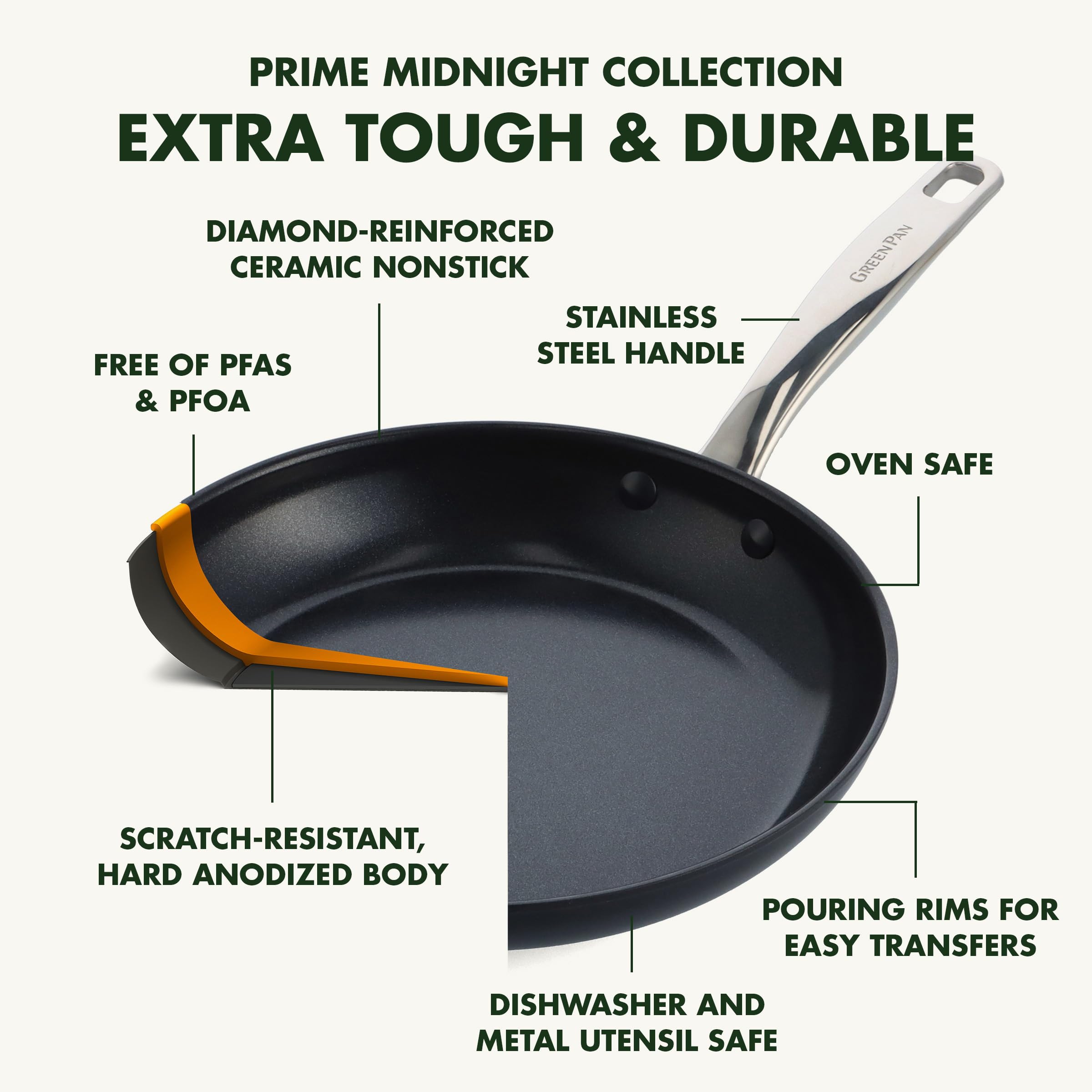 greenpan-prime-midnight-padella-in-ceramica-antiaderente-senza-pfas-nero image 4