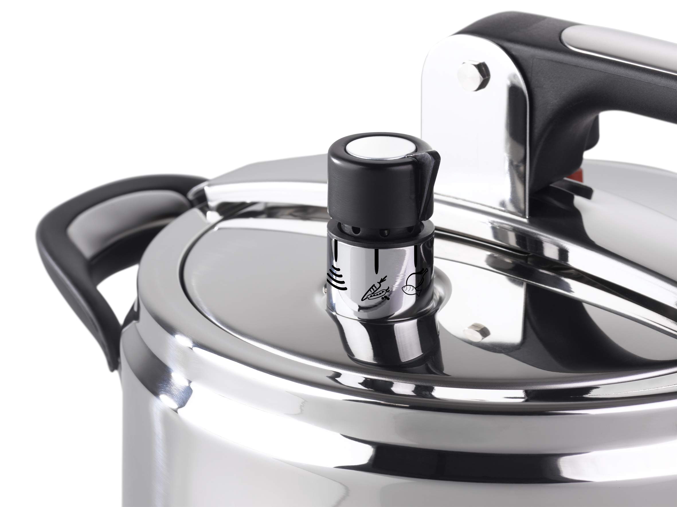 barazzoni-silicon-pro-pentola-a-pressione-5-l-22-cm-in-acciaio-inox-18-10-con-du image 3