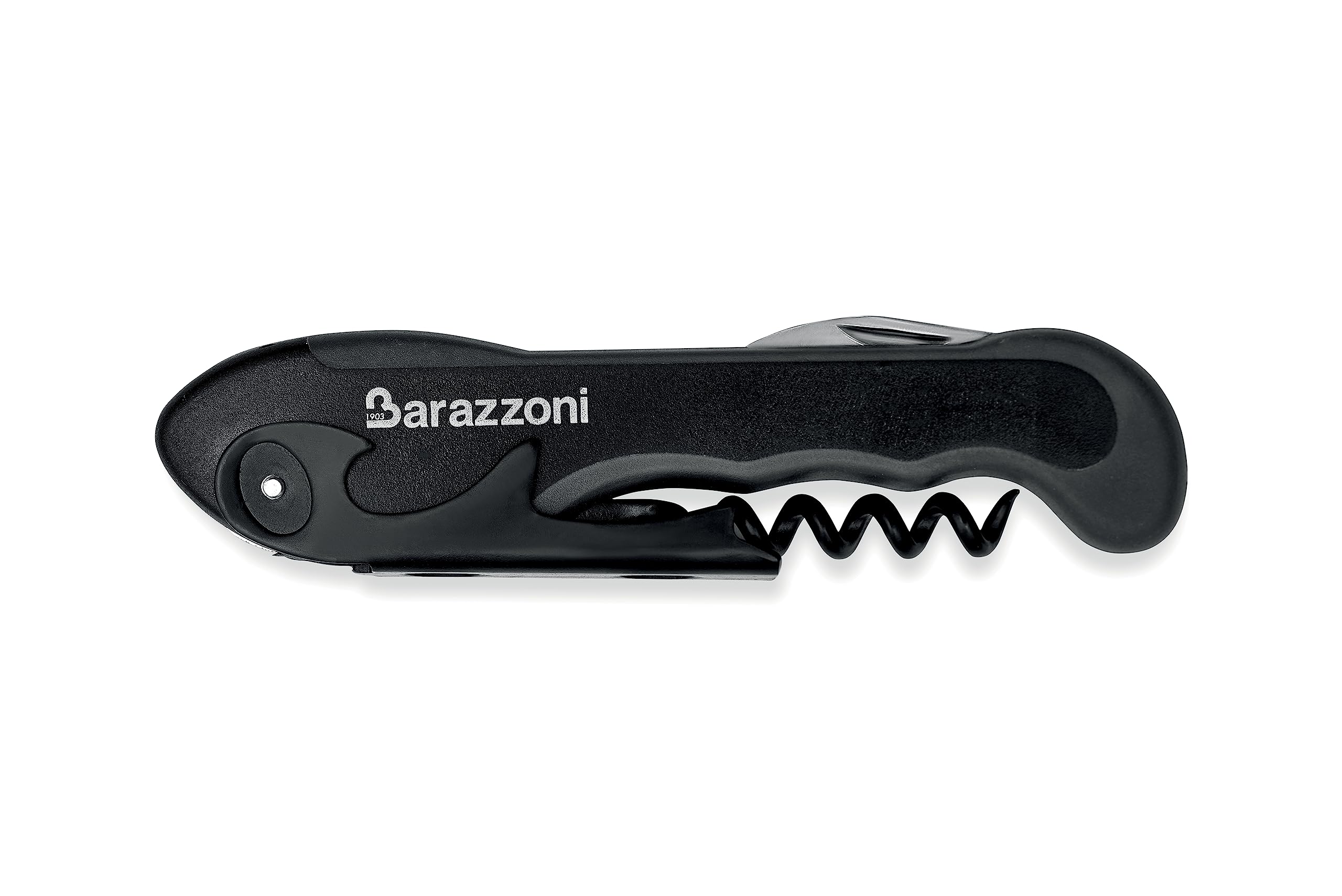 barazzoni-set-vino-basic-2-pezzi-cavatappi-professionale-a-leva-e-salvagoccia-pe image 2