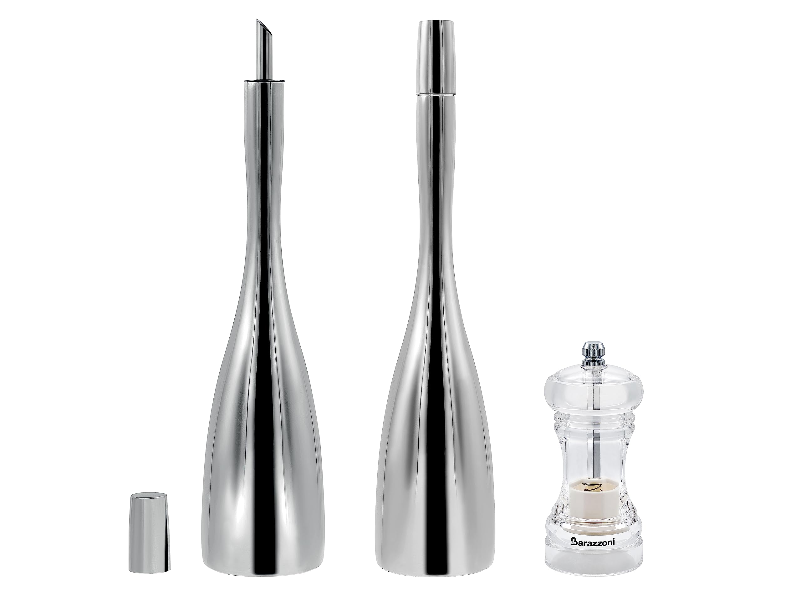 barazzoni-set-olio-e-sale-olly-oliera-450-ml-in-acciaio-inox-e-macinasale-e-maci image 7