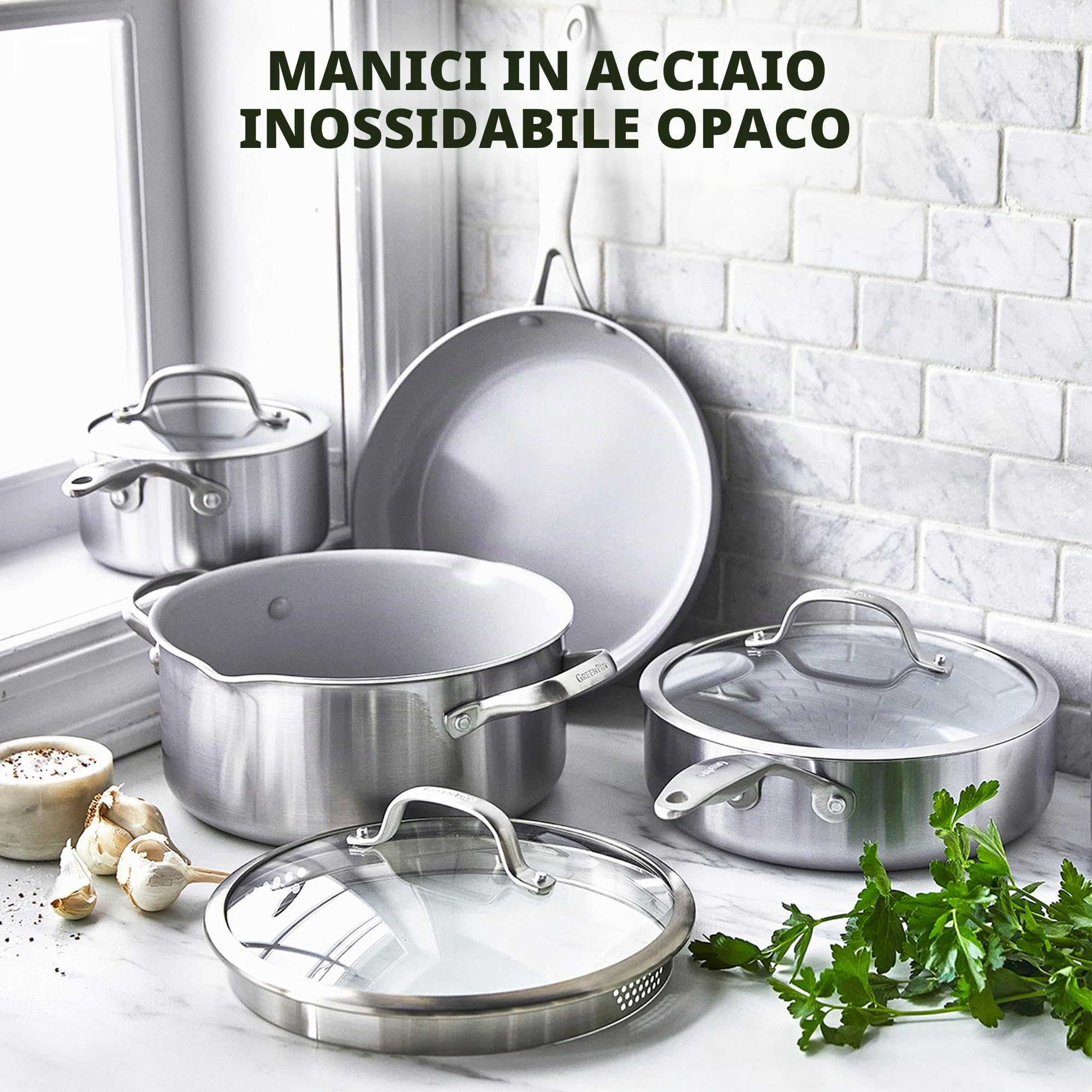 greenpan-venice-pro-set-di-pentole-e-padelle-tri-ply-4-pezzi-in-acciaio-inox-con image 6