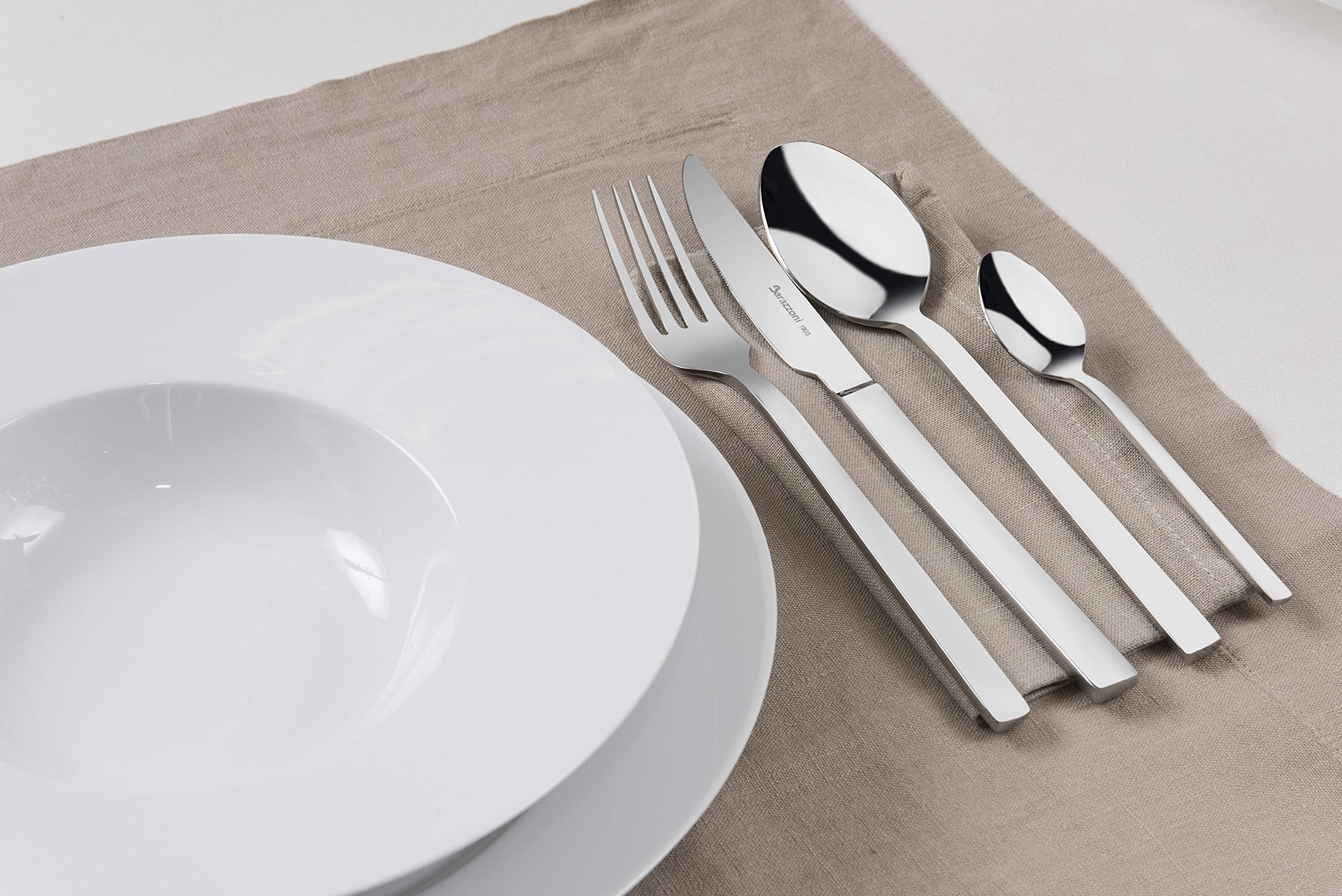 barazzoni-zaffiria-set-posate-da-tavola-24-pezzi-in-acciaio-inox-18-10-satinato- image 2
