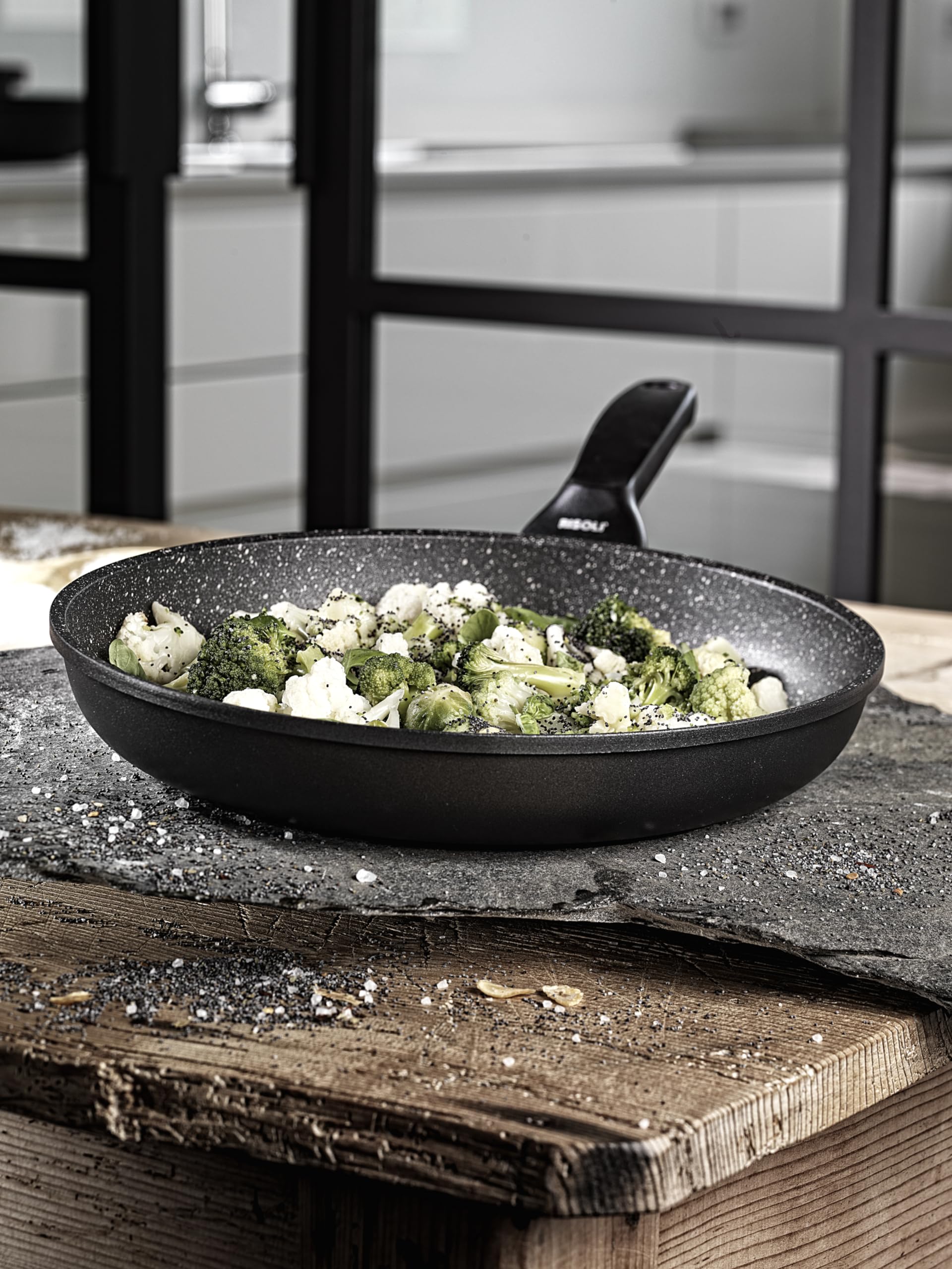 risoli-granito-padella-antiaderente-20-cm-in-alluminio-fuso-con-rivestimento-har image 2