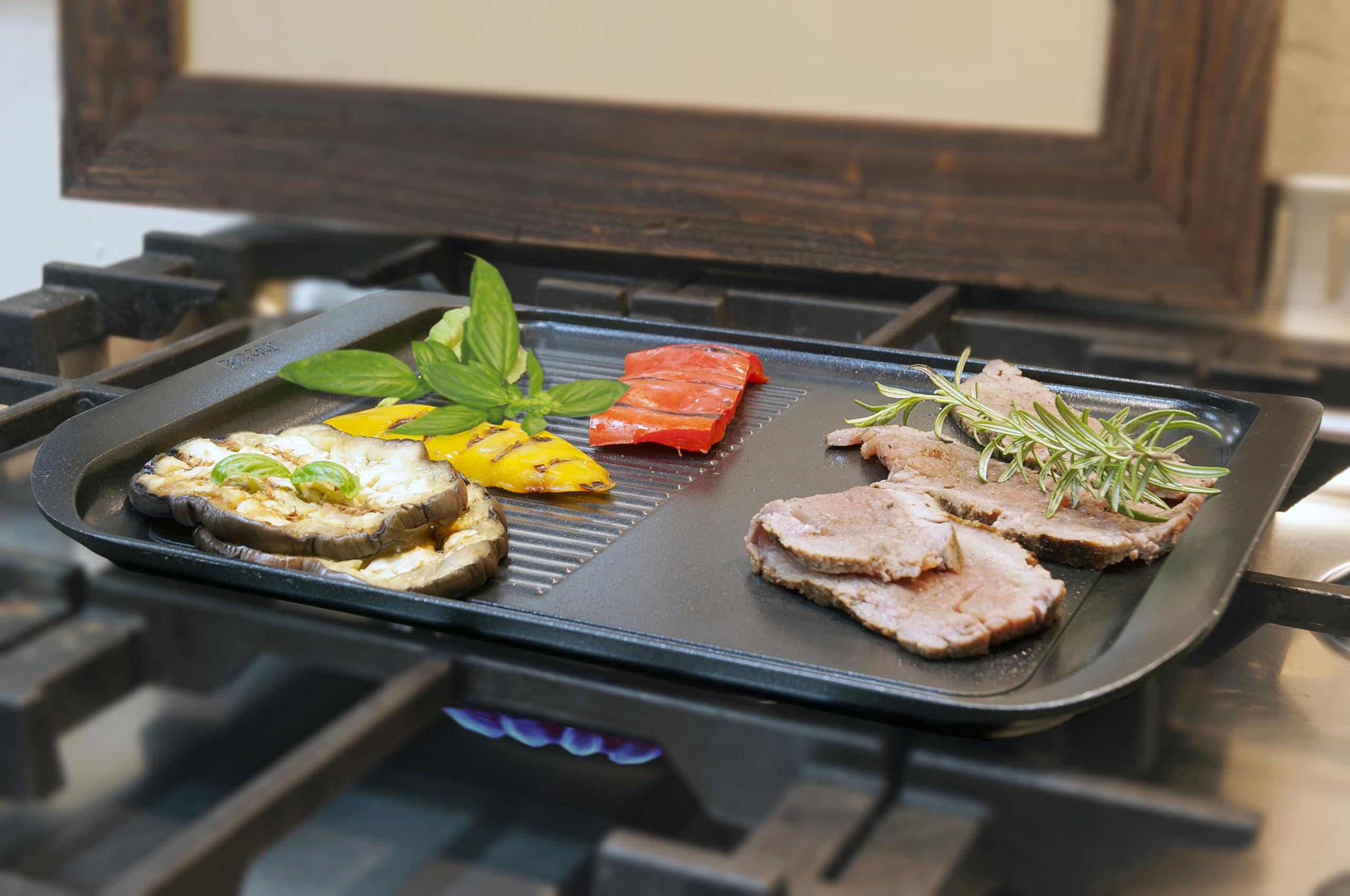 risoli-explora-dualgrill-piastra-grill-30x22-5-cm-a-due-zone-in-alluminio-fuso-r image 2