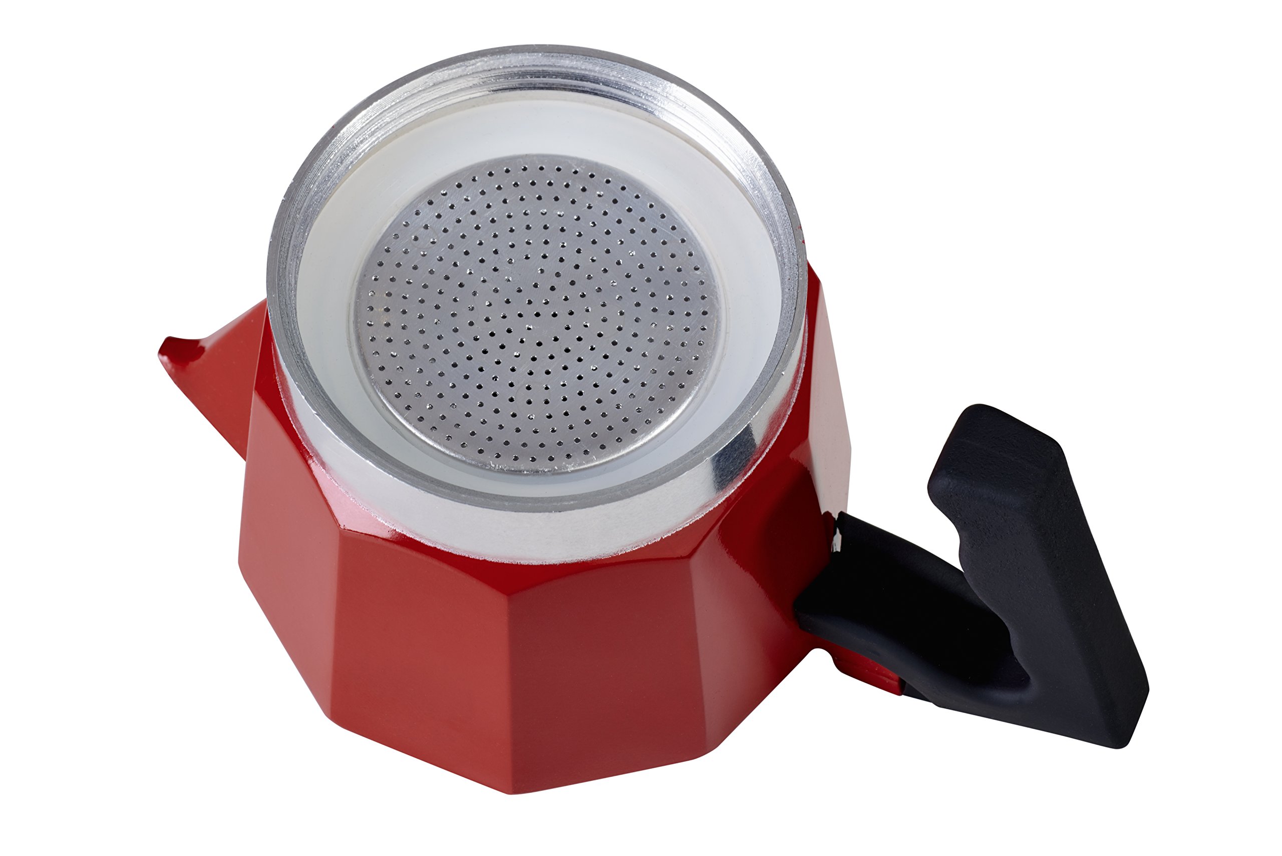 barazzoni-la-caffettiera-colorata-in-alluminio-rosso-1-tazza-certificata-accadem image 4